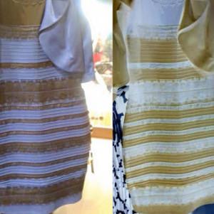 Прикол про платье какого цвета объяснение. Сине-черное или бело-золотое: в чем секрет нашумевшего платья? Что говорит наука
