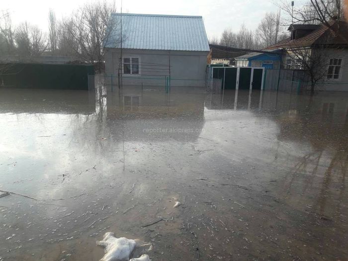 Угроза подтопления домов в селе Степное отсутствует, - Чуйская обладминистрация