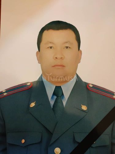 подполковник милиции Кунболот Касымалиев