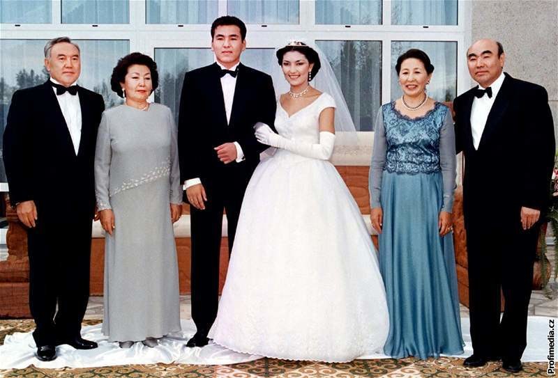 Свадьба Айдара Акаева и Алии Назарбаевой